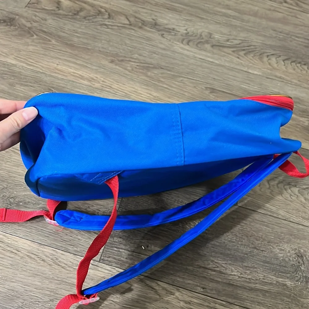 Wonder‎ Woman Kids Blue/Red Single Compartment Backpack